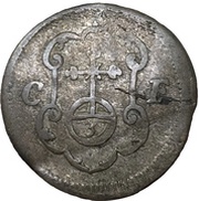 1 Dreier - John George III, Germany, 1681-1682 reverse image