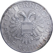 5 Schilling obverse image