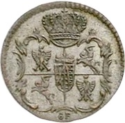 1 Dreier - Frederick August II obverse image