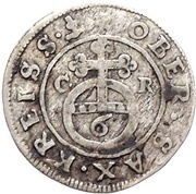 1 Sechser - John George II, Germany, 1665 reverse image