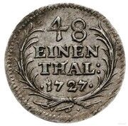 1⁄48 Thaler - Frederick August I, Germany, 1698-1733 reverse image