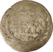 1⁄48 Thaler - Frederick August I, Germany, 1709-1711 reverse image