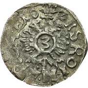 3 Kreuzers - John George I, Germany, 1621 reverse image