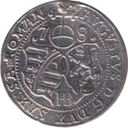 1 Groschen - August I, Germany, 1572-1586 reverse image