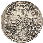 1 Groschen - Christian II, John George I and August, Germany, 1601-1605 reverse image