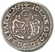1 Groschen - John George I and August obverse image