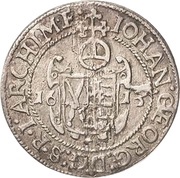 1 Groschen - John George I and August obverse image