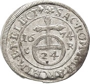 1⁄24 Thaler - John George II, Germany, 1667-1680 reverse image