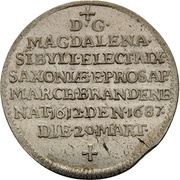 1 Groschen - John George III Death obverse image