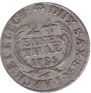 1⁄24 Thaler - Frederick August I, Germany, 1711-1733 reverse image