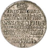 1 Groschen - Frederick August I Death obverse image