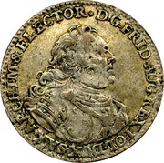 1 Groschen - Frederick August II obverse image