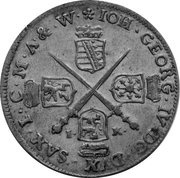 1⁄12 Thaler - John George IV obverse image
