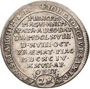 2 Groschens - John George IV Death obverse image