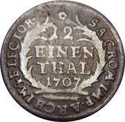1⁄12 Thaler - Frederick August I, Germany, 1701-1709 reverse image