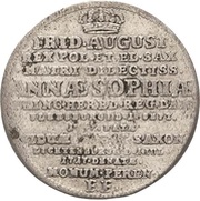 2 Groschens - Frederick August I Death obverse image