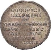 2 Groschens - Frederick August II Marriage obverse image