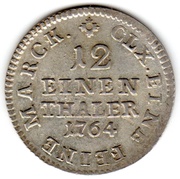 1⁄12 Thaler - Frederick August III, Germany, 1764-1802 reverse image
