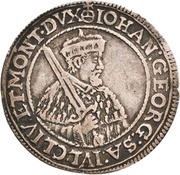 ⅛ Thaler - John George I and August Vicariat obverse image