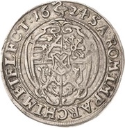 ⅛ Thaler - John George I, Germany, 1623-1624 reverse image