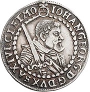 ⅛ Thaler - John George I obverse image