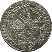 ⅛ Thaler - John George I Augsburg Confession obverse image