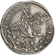 ⅛ Thaler - John George II Vicariat obverse image