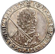 ⅛ Thaler - John George II obverse image