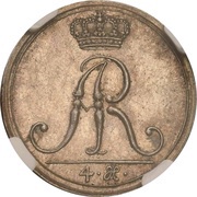 4 Groschen - Frederick August I 1/8 Schmetterlingstaler obverse image