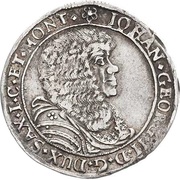 ⅙ Thaler - John George II obverse image