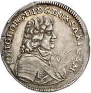 ⅙ Thaler - John George III obverse image