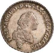 ⅙ Thaler - Frederick August III obverse image