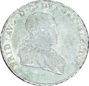⅙ Thaler - Frederick August III obverse image