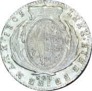 ⅙ Thaler - Frederick August III, Germany, 1803-1806 reverse image