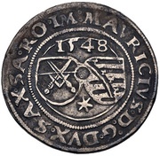 ¼ Thaler - Moritz obverse image