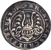 ¼ Thaler - Moritz, Germany, 1547-1553 reverse image