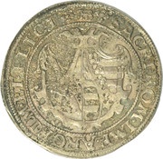 ¼ Thaler - August I, Germany, 1557-1571 reverse image