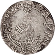 ¼ Thaler - John George I, Germany, 1611-1616 reverse image