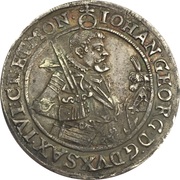 ¼ Thaler - John George I obverse image