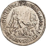 ¼ Thaler - John George I Centenary of the Reformation obverse image