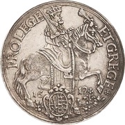 ¼ Thaler - John George I Vicariat obverse image