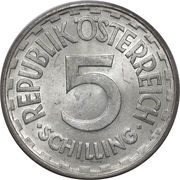 5 Schilling reverse image