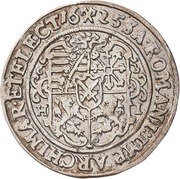 ¼ Thaler - John George I, Germany, 1623-1627 reverse image