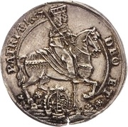 ¼ Thaler - John George II Vicariat obverse image