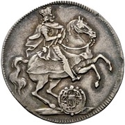 ¼ Thaler - Frederick August I Vicariat obverse image