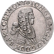 ⅓ Thaler - John George II obverse image