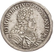 ⅓ Thaler - John George IV obverse image