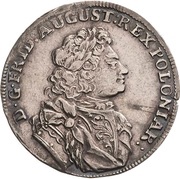 ⅓ Thaler - Frederick August I Cosel-Drittel obverse image