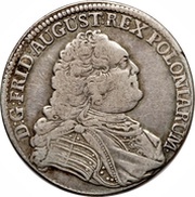 ⅓ Thaler - Frederick August II obverse image