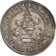 ½ Thaler - Moritz, Germany, 1547-1550 reverse image